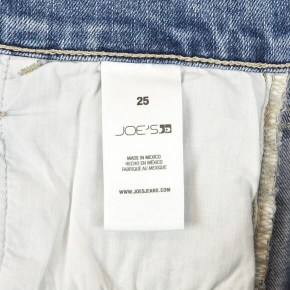 Joe's Jeans High Rise Skinny Distressed Jeans, size 25 - Picture 10 of 10